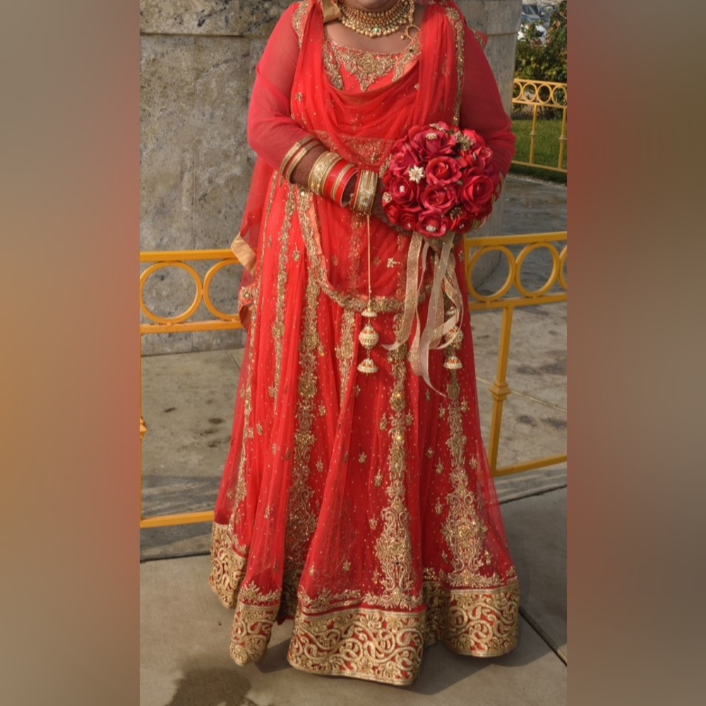Indian wedding outfit